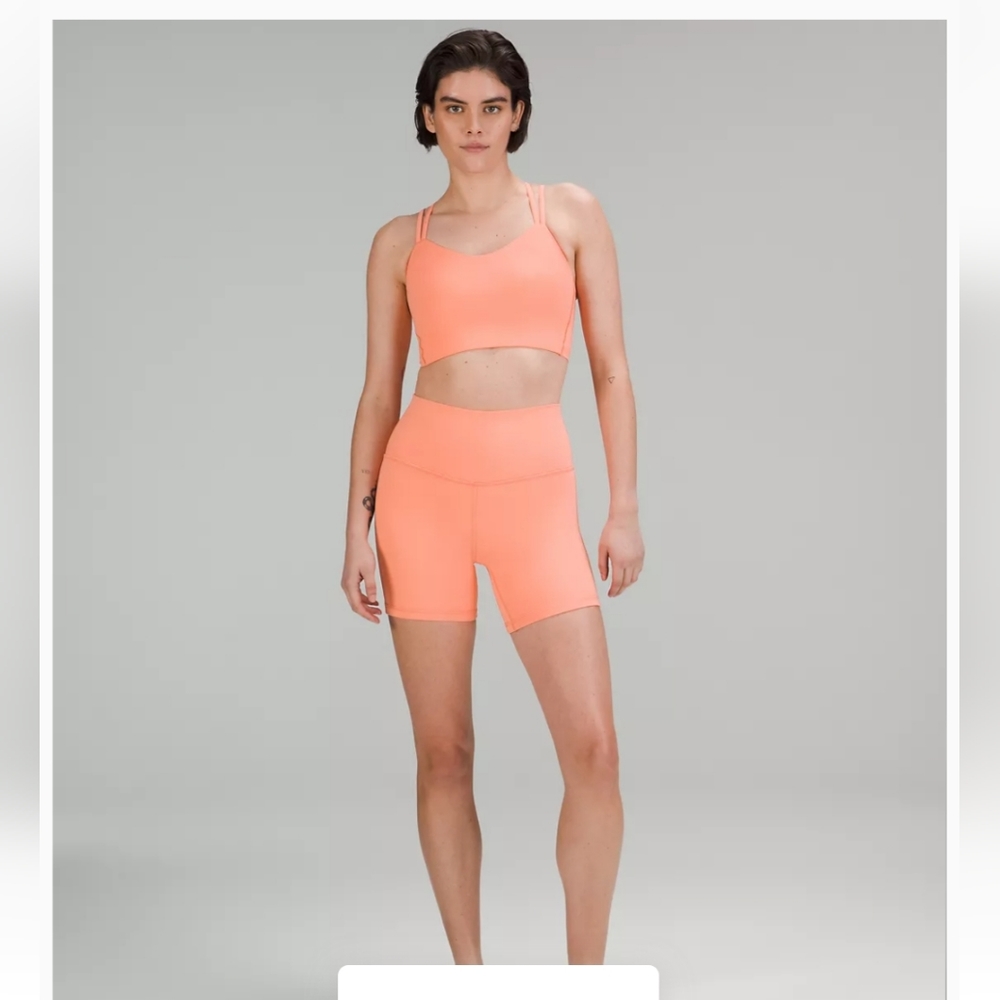 lululemon Align™ High-Rise Short	Sunny Coral